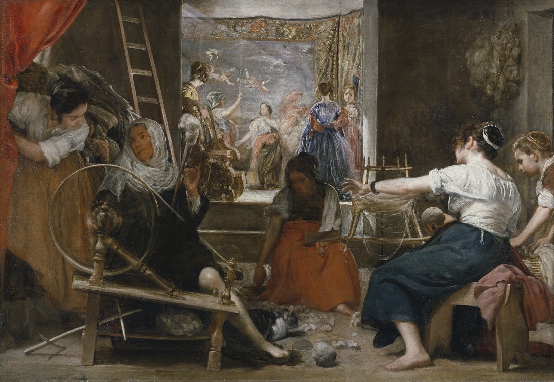 阿拉喀涅的寓言：纺织女工背后的故事